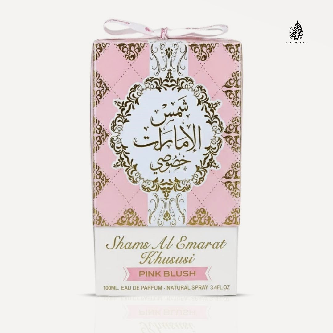 Pink Blush Shams Al Emarat Khususi Eau De Parfum for Women 3.4 Fl Oz 100ml