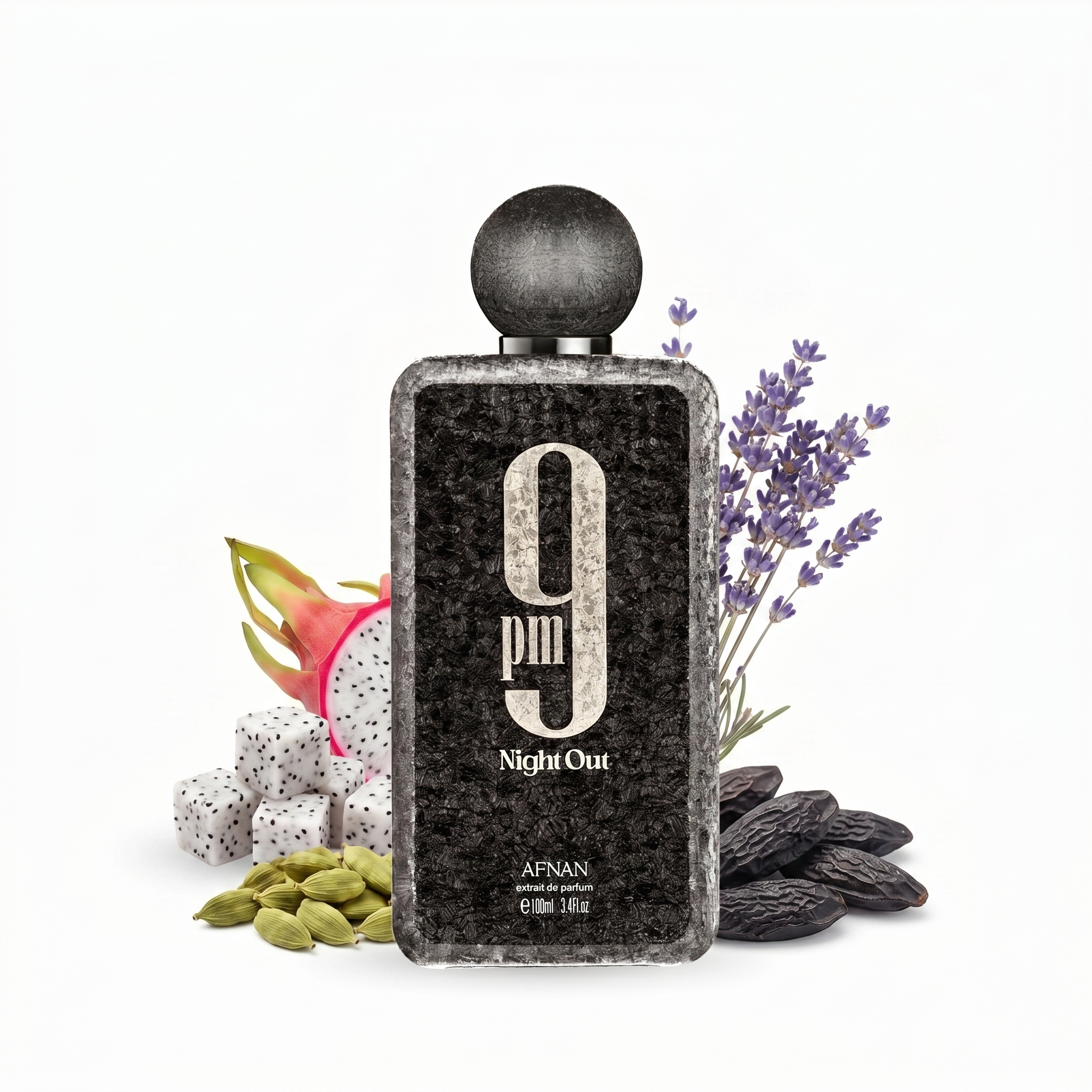 Afnan 9PM Night Out Extrait de Parfum Spray 3.4oz 100ml