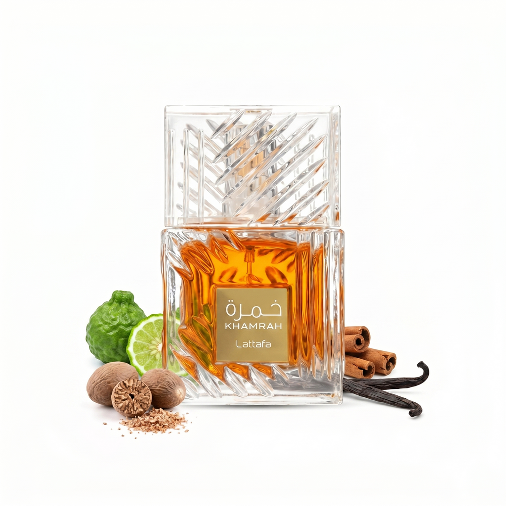 Lattafa Khamrah Eau de Parfum Unisex 3.4 oz 100 ml
