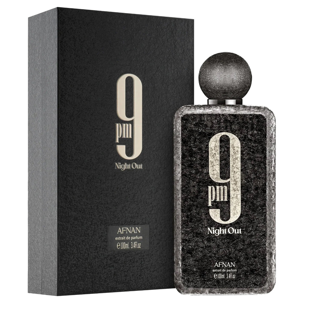 Afnan 9PM Night Out Extrait de Parfum Spray 3.4oz 100ml