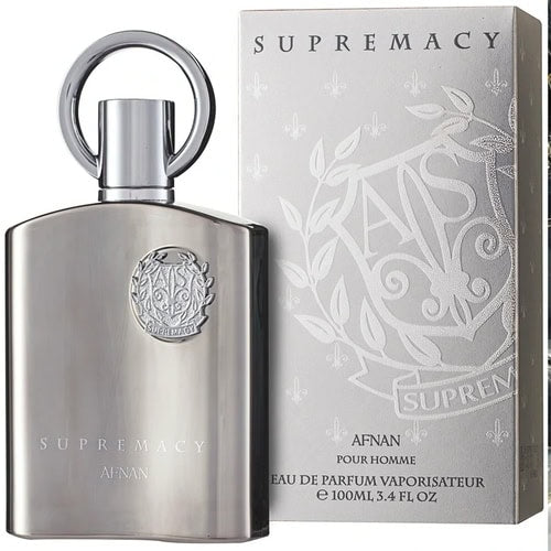 Afnan Supremacy Silver EDP for Men 3.4 oz 100 ml