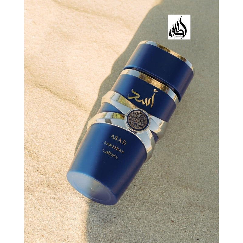 Lattafa Asad Zanzibar EDP 3.4oz 100ml | Unisex 100% Authentic