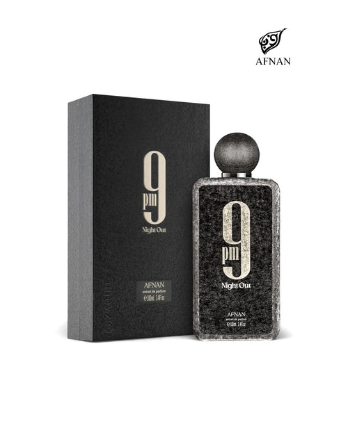 Afnan 9PM Night Out Extrait de Parfum Spray 3.4oz 100ml | Unisex 100% Authentic